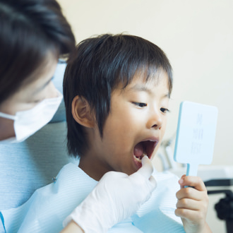 お子さんにも、病状や治療をきちんと説明。